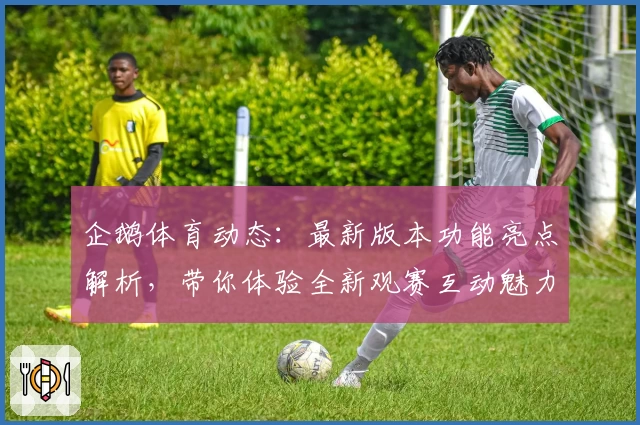 企鹅体育动态：最新版本功能亮点解析，带你体验全新观赛互动魅力